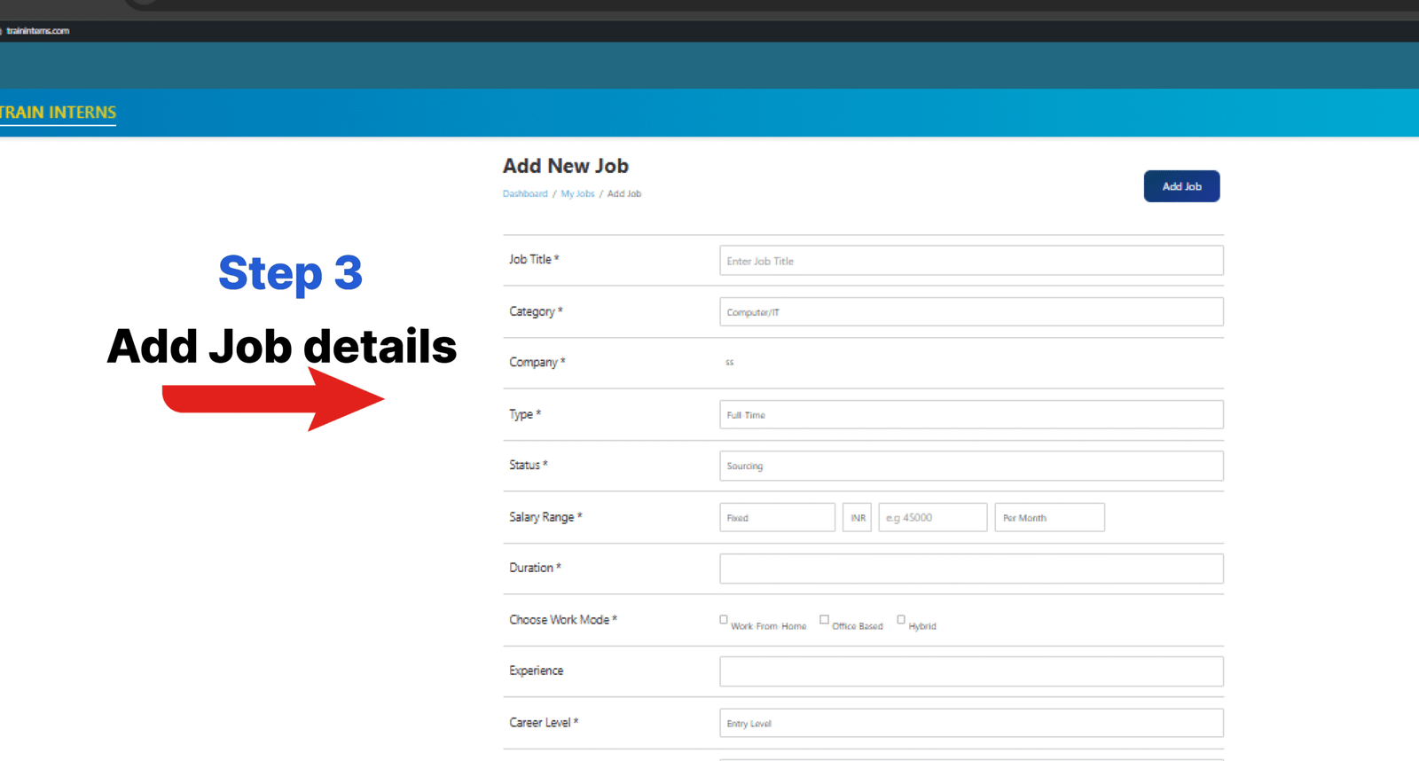 Add Job